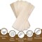 Wood Sheets for Crafts and DIY Projects, 12 x 4 x 1/8 Inches Unfinished Pack of 5 (12 x 4 x 1/8 Inch(5 Pack))